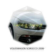 Реснички на фары Volkswagen Scirocco 2008-