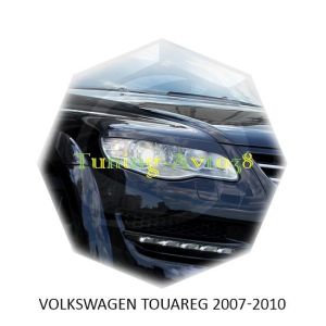 Реснички на фары Volkswagen Touareg 2007-2010г