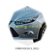 Реснички на фары Ford Focus 3 2011г-