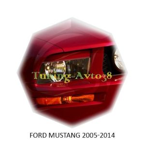 Реснички на фары Ford Mustang 2005-2014г