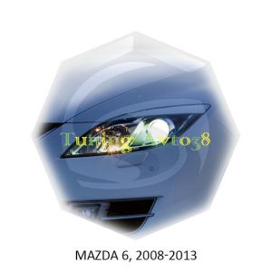 Реснички на фары Mazda 6 2008-2013