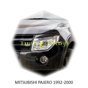 Реснички на фары Mitsubishi Pajero 1992-2000
