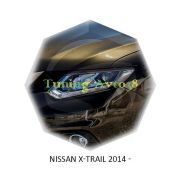 Реснички на фары Nissan X-Trail 2014-