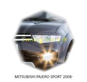 Реснички на фары Mitsubishi Pajero Sport 2008-