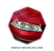 Реснички на фары Renault Megane II 2002-2008г-