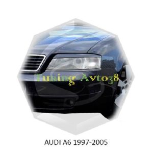Реснички на фары Audi A6 1997-2005г
