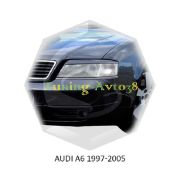 Реснички на фары Audi A6 1997-2005г