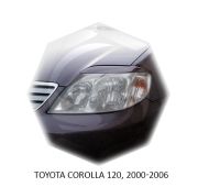 Реснички на фары Toyota Corolla 120 2000-2006г (седан)