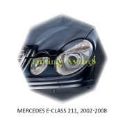 Реснички на фары Mercedes-Benz E-Class 211 2002-2008г