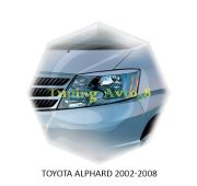 Реснички на фары Toyota Alphard 2002-2008г