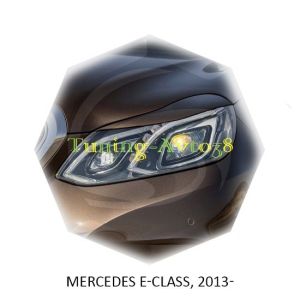 Реснички на фары Mercedes-Benz E-Class 2013-2015г (рестайлинг)