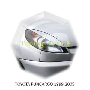 Реснички на фары Toyota Funcargo 1999-2005г