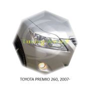 Реснички на фары Toyota Premio 260 2007-