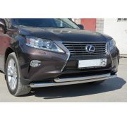 Защита переднего бампера 60/60 Lexus RX270/RX350/RX450h  2009-2012 2012-2015
