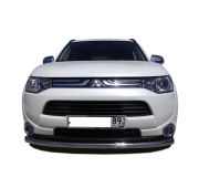 Защита переднего бампера 60 Mitsubishi Outlander 2014