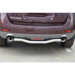 Защита заднего бампера 60 Nissan Murano 2014