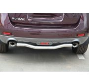 Защита заднего бампера 60 Nissan Murano 2014