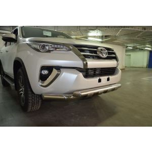 Защита переднего бампера (G) 76 Toyota Fortuner 2017