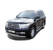 Защита переднего бампера (радиус) 76/60 Toyota Land Cruiser 200  2007-2012