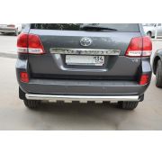 Защита заднего бампера GToyota Land Cruiser 200  2007-2012