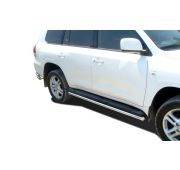 Защита штатного порога 42 Toyota Land Cruiser 200  2007-2012