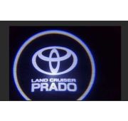 Подсветка дверей с логотипом Toyota Land Cruiser Prado