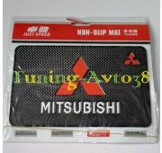 Нескользящий коврик  с логотипом Mitsubishi