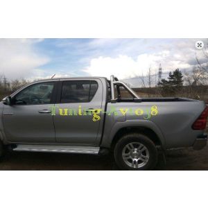 Дуга безопасности под трехсекционную крышку Toyota Hilux 2015-