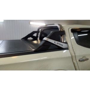 Дуга безопасности в кузов пикапа D70*85 мм Mitsubishi L200 2015-