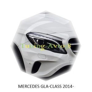 Реснички на фары Mercedes-Benz GLA-Class X156 2014г-