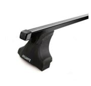 Багажники на гладкую крышу (крепление в штатные места) прямоугольные дуги