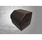 Саквояж ЭК 35*30*30 квадрат¶коричн/корич/коричневый