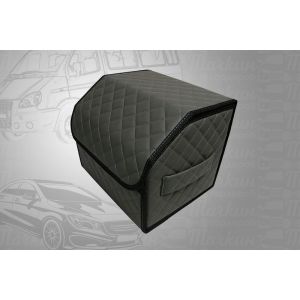 Саквояж ЭК 35*30*30 квадрат¶серый/серый/черный¶