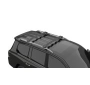 Багажная система LUX CONDOR  на рейлинги с черными дугами