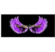 Эквалайзер 60*30 Крылья с драконом фиолетовый