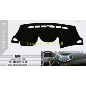 Защитный коврик на торпеду ( черный ) Hyundai Elantra 2012-2018