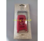Чехол для брелка силиконовый ( красный )