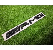 Эмблема на крышку багажника AMG карбон