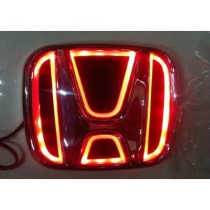 Эмблема светодиодная Honda ( красная )