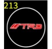 Подсветка дверей с логотипом TRD