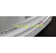 Хром накладка на задний бампер с логотипом  Lexus NX200/ NX300h 2014-