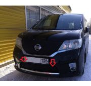 Утеплитель бампера Nissan Serena C24 1999-2005