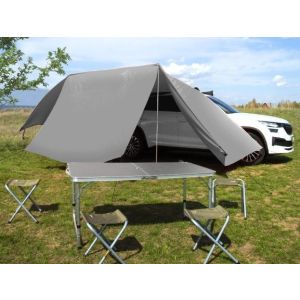 Тент автомобильный «Маркиза Арм» /3 стенки / серая