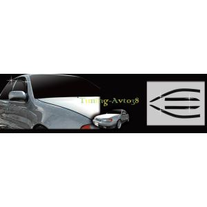 Дефлекторы окон ( ветровики ) Hyundai Elantra 1985-1994