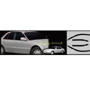 Дефлекторы окон ( ветровики ) Hyundai Sonata 1993-1997