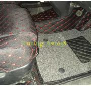 Коврики в салон эко-кожа двойные Toyota Wish 2003-2008