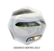 Реснички на фары Daewoo Gentra 2013-