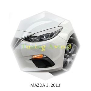Реснички на фары Mazda 3 2013г- ( хетчбек )