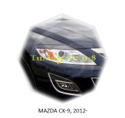 Реснички на фары Mazda CX-9 2012-