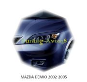Реснички на фары Mazda Demio 2002-2005г